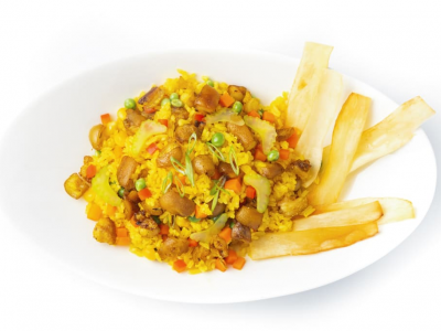 ARROZ CON PEZUÑA DE CERDO