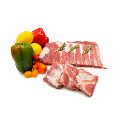 Costilla de Cerdo Porcionado  (Costilla al vacio x Libra)