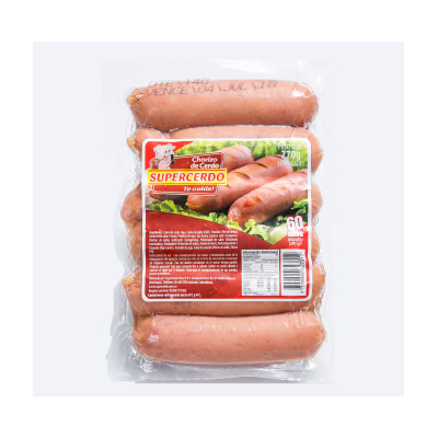 Chorizo de Cerdo paquete  por 11 unides de 770 g
