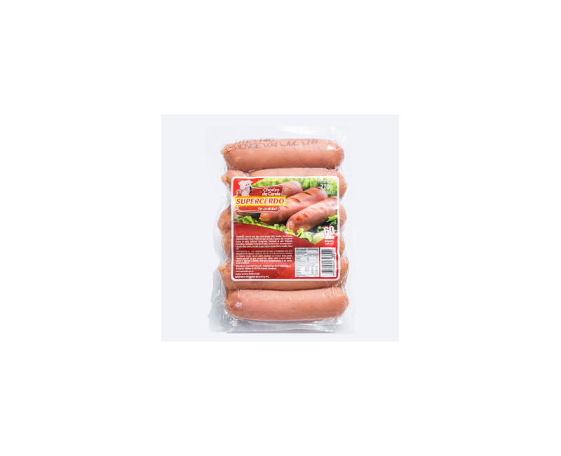 Chorizo de Cerdo paquete por 11 unides de 770 g