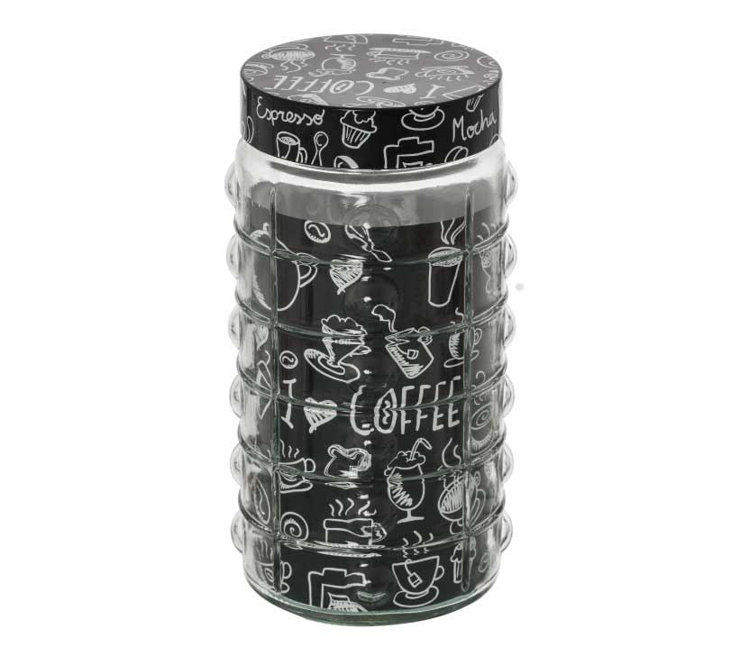 Recipiente Vidrio con Tapa